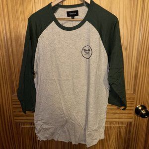 Brixton Circle 3/4 Sleeve Raglan Tee